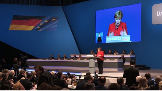 KBS는 12일 밤 10시 KBS 1TV 신년기획 'KBS스페셜 1부 메르켈 리더십-국민의 마음을 얻다'를 방송한다고 밝혔다.  KBS 제공